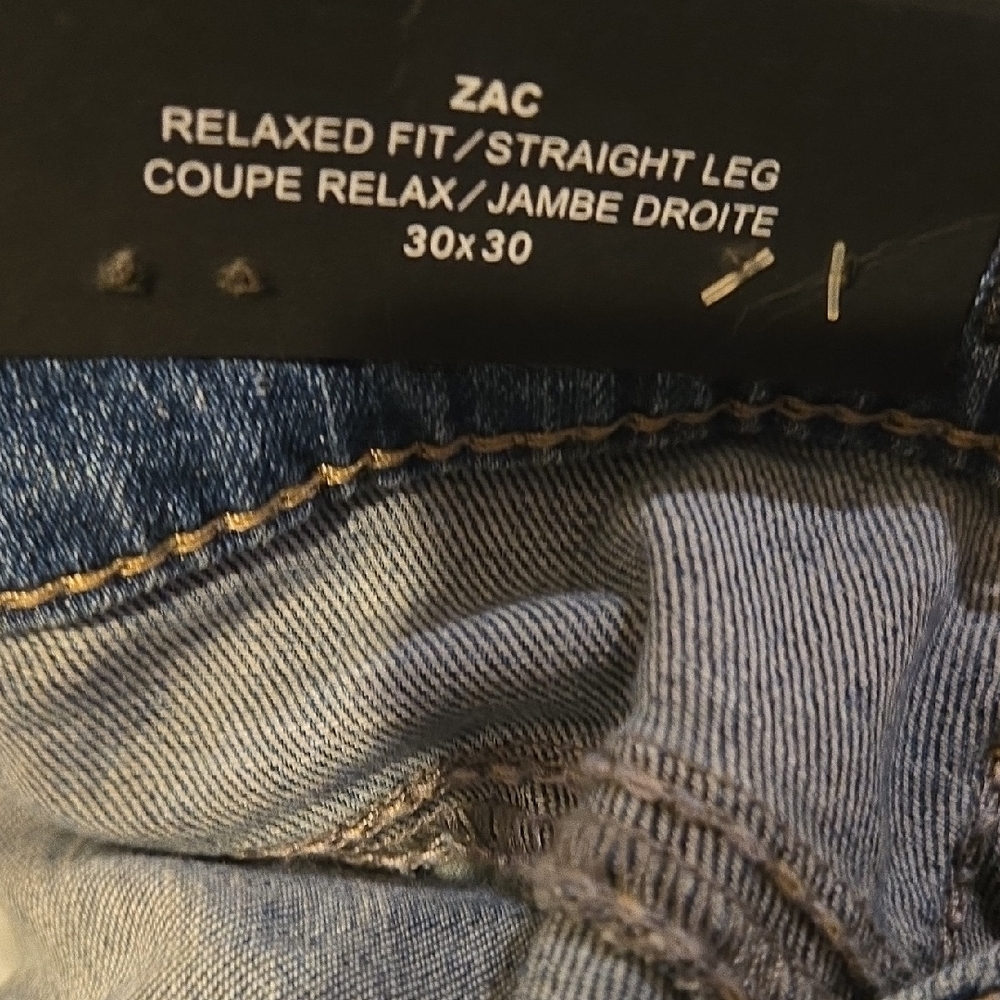 Silver Jeans Men's Straight Leg Blue Denim - Picture 5 of 6